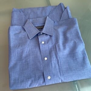 ROBERT TALBOTT Shirt Robert Talbott Dress Shirt with French Cuffs Size 15.5"